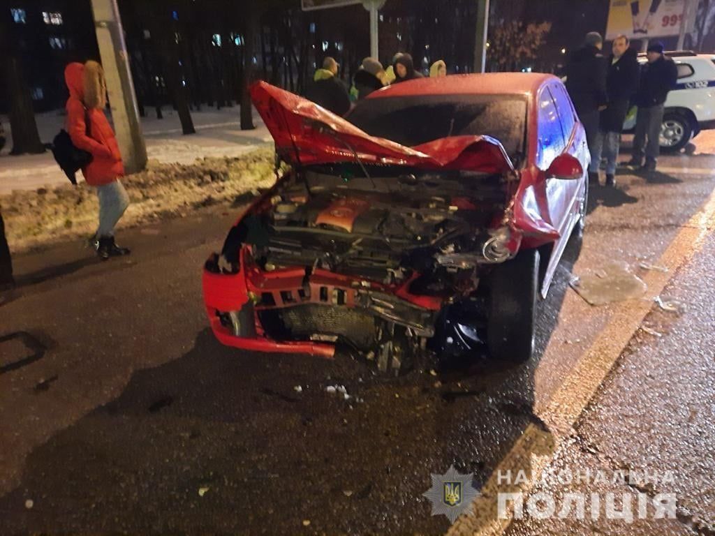 ДТП в Днипре. Фото: пресс-служба полиции Днипра