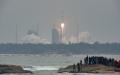China's new medium-lift carrier rocket Long March-8 blasts off from the Wenchang Spacecraft Launch Site on the coast of southern China's island province of Hainan. Photo by Xinhua/Zhou Jiayi.