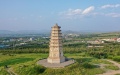 A Liao Dynasty pagoda in Bairin Left Banner of Chifeng, north China's Inner Mongolia Autonomous Region. Photo by Xinhua/Peng Yuan.
