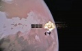 The closeup of the orbitor of the Tianwen-1 Mars probe.  China released on the first day of 2022 a group of new Mars images taken by the probe. Photo by CNSA/Handout via Xinhua.