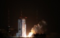 A Long March-2D rocket carrying China's first solar exploration satellite blasts off from the Taiyuan Satellite Launch Center in north China's Shanxi Province.  Photo by Zheng Bin/Xinhua.