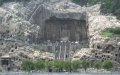 Cave temple in China. Photo by Xinhua.