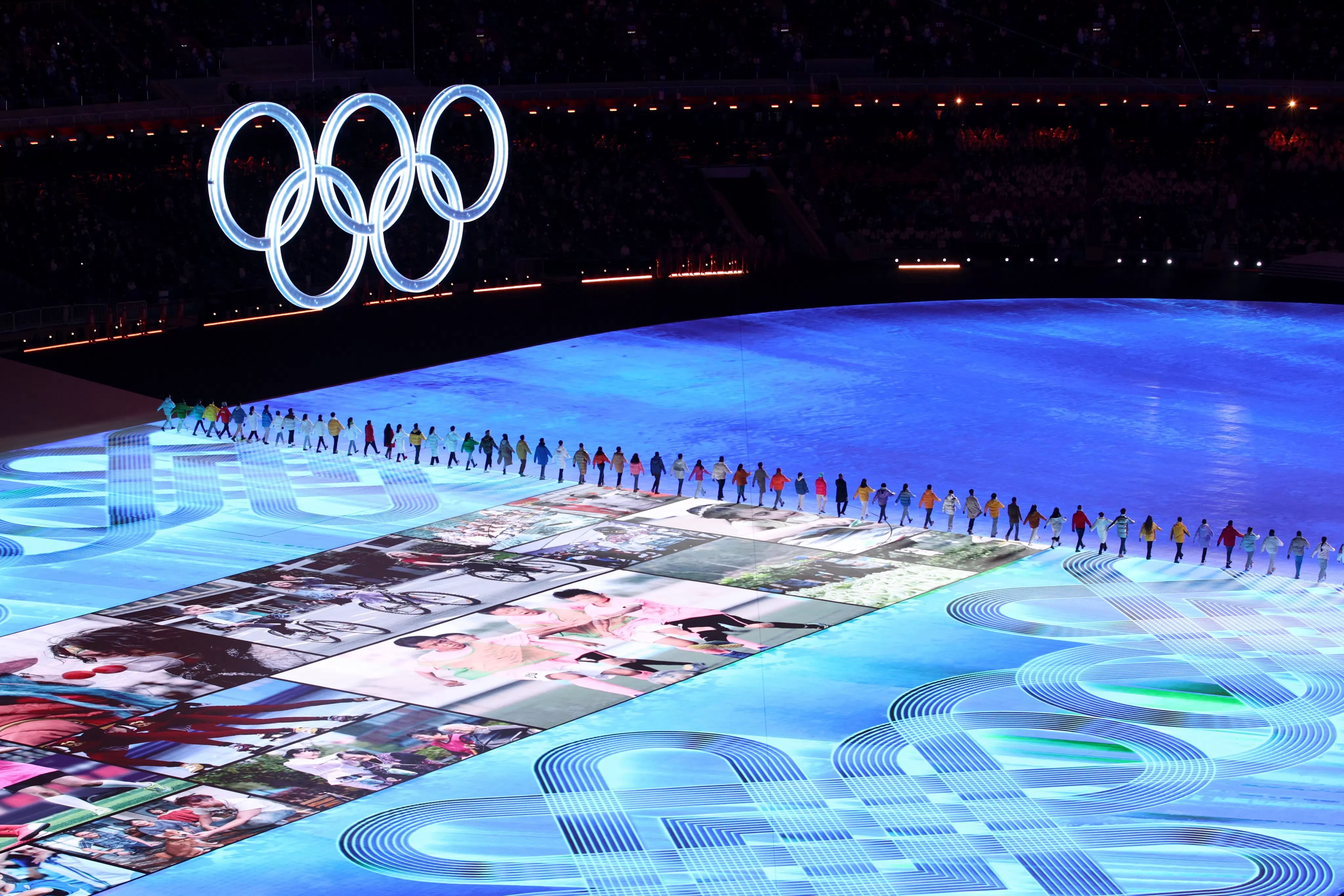 Церемония открытия Зимней Олимпиады-2022. Фото: Twitter/Olympics Церемония открытия Зимней Олимпиады-2022. Фото: Twitter/Olympics