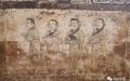 Ancient tomb with prayer-related murals. Photo by Xinhua.