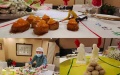 The Olympic-themed dishes rolled out by a restaurant in Beijing. Photo by Xinhua.