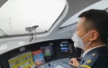 Comprehensive inspection train runs at 385 km/h in acceleration test. Photo by Xinhua.