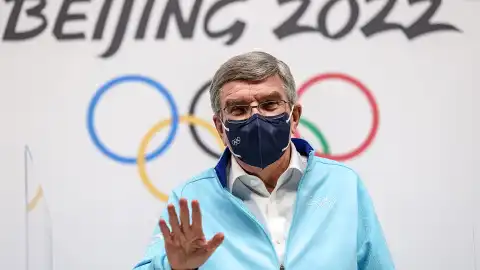 President of the International Olympic Committee (IOC) Thomas Bach. Photo by Xinhua.
