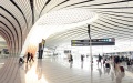 An interior view of the Beijing Daxing International Airport in capital of China.  Photo by Xinhua/Ren Chao.