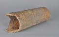 A drainage pipe unearthed in a building complex site in  east China's Shandong Province. Photo by Xinhua.