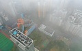 The view of Nanning City in rain and mist, south China's Guangxi Zhuang Autonomous Region. Photo by Xinhua/Zhou Hua.
