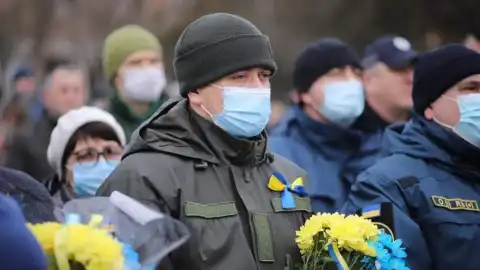 Українські військові. Фото: facebook/khoda.gov.ua