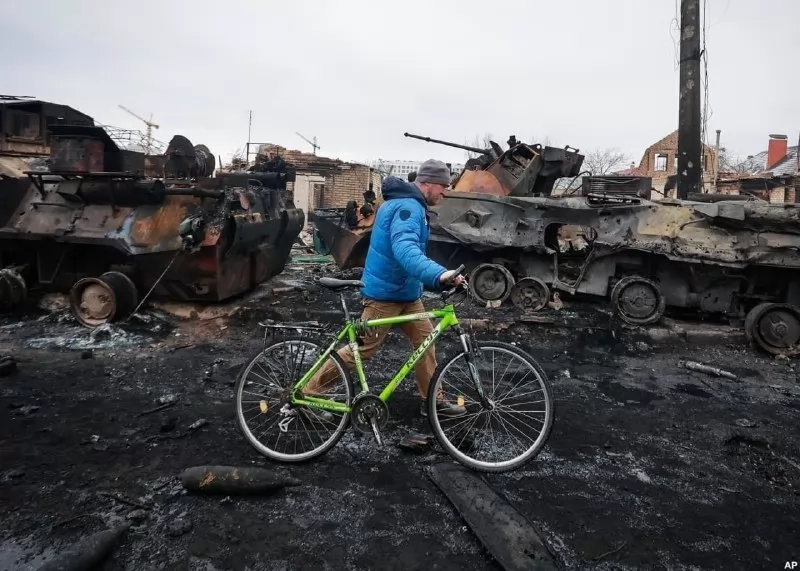Военная техника, сгоревшая в Буче. Фото: facebook.com/UkrainianLandForces Военная техника, сгоревшая в Буче. Фото: facebook.com/UkrainianLandForces