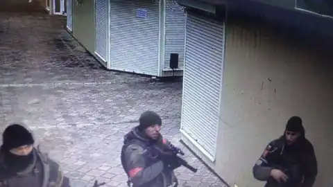 Российские войска в Тростянце. Фото: Дмитрий Живицкий/Telegram