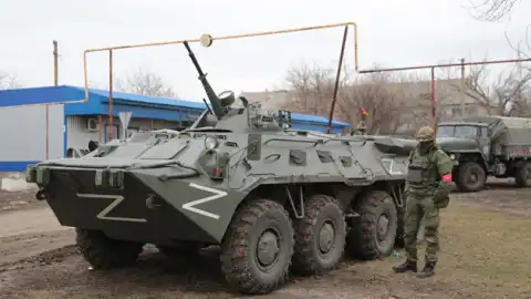 Російська  техніка. фото: Укрінформ