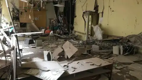 Еврейский молодежный центр "Hillel" в Харькове до и после. фото предоставлено ОЕОУ