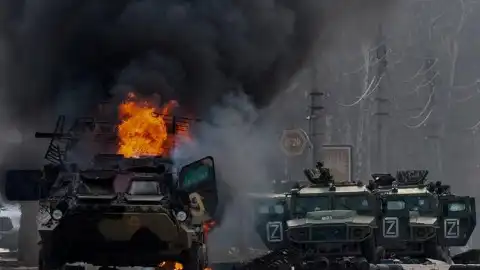 Уничтоженная российская техника. Фото из открытых источников