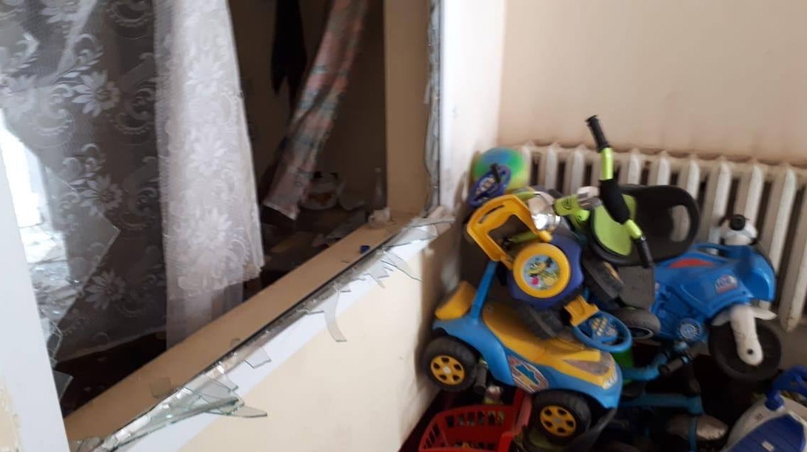 Наслідки ракетного удару по Бердичеву сьогодні. Фото: facebook/