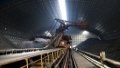 Stocks of coal in a storage shed of an electric power company in the city of Hefei, east China's Anhui province. Photo by Xinhua.
