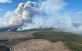 The wildfire in Bay County, Florida, the United States. Photo by Xinhua.