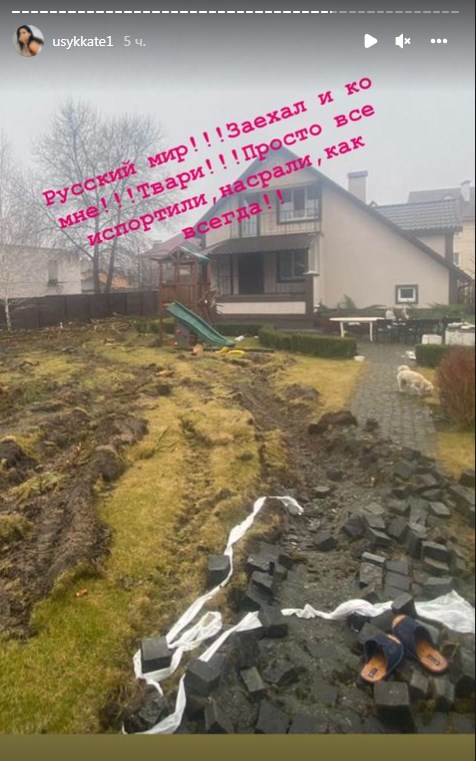 Дом в Ворзеле. Фото: instagram/usykkate1/