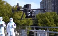 Shanghai builds drone network for publicity, delivery amid COVID-19 resurgence. Photo by Xinhua.