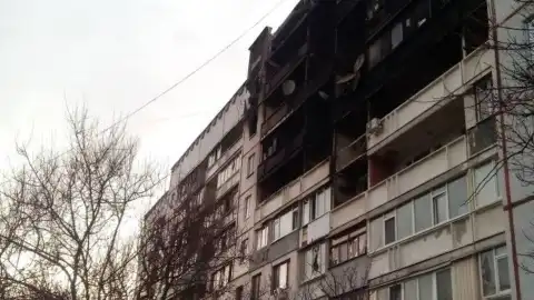 Повреждения на Салтовке, Харьков. Фото: Telegram Харьков Life