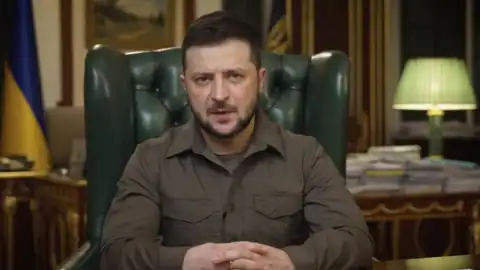 Владимир Зеленский. Скриншот видео ОП