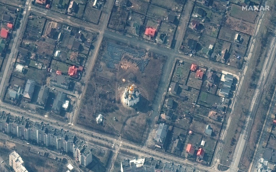 Супутникова фотографія, опублікована компанією Maxar Technologies.  Фото: Reuters