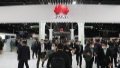 People visit the exhibition area of Huawei during the Mobile World Congress (MWC) in Barcelona, Spain. Photo by Xinhua/Zheng Huansong.