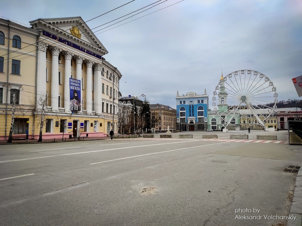 Военный Киев. Фото: Facebook Александр Волчанский