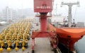 China's excavator exports. Photo by Xinhua.
