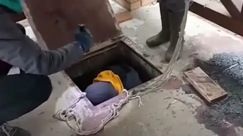 В одном из подвалов в Киевской области обнаружили место массовой казни мирных жителей