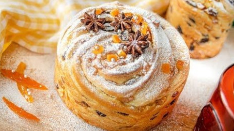 Как приготовить нежный сливочный краффин на Пасху. Пошаговый рецепт