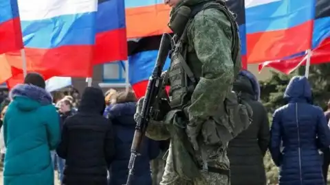 Оккупанты начали принудительную мобилизацию молодежи и медиков в Херсонской, Запорожской и Харьковской областях