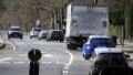 Vehicles traveling on a road in Frankfurt, Germany. Photo by Armando Babani/Xinhua.