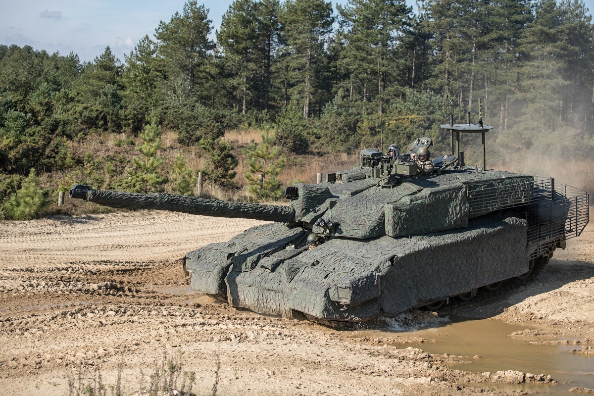 Танк Challenger 2. Фото: Defence Imagery