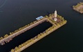 A view of Baiyangdian Lake in Xiong'an New Area, north China's Hebei Province. Photo by Xinhua/Luo Xuefeng.
