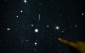 A telescope in China's Purple Mountain Observatory captures the movement of near-Earth asteroid 2009ES. Photo by Xinhua/ Li Xiang.