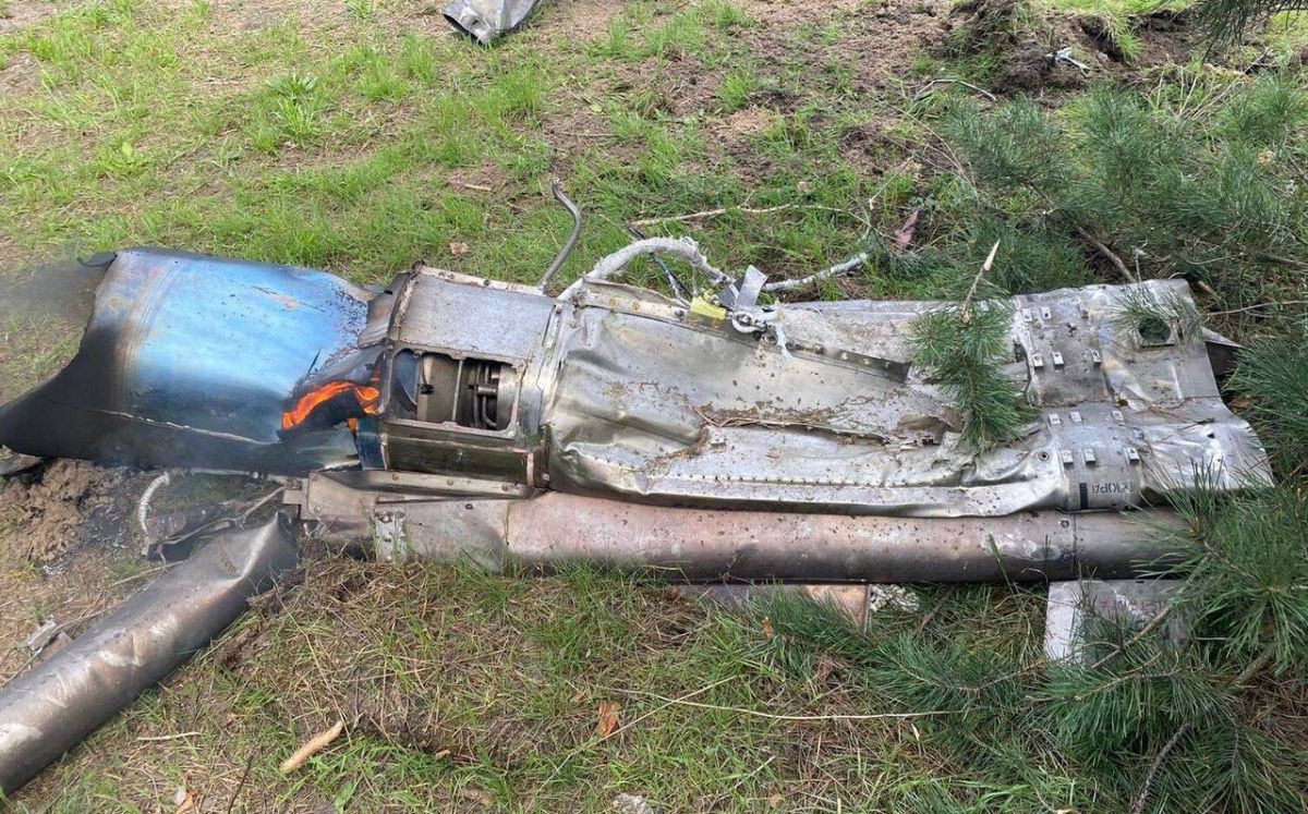 В Днепропетровской области сбили ракету. Фото: Telegram/Валентин Резніченко