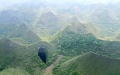 A Tiankeng, or giant karst sinkhole, at Leye-Fengshan Global Geopark, south China's Guangxi Zhuang Autonomous Region. Photo by Xinhua/Zhou Hua.