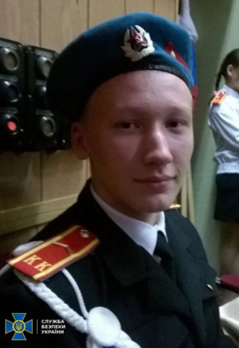 20-летний оккупант, изнасиловавший девушку в Киевской области. Фото: СБУ