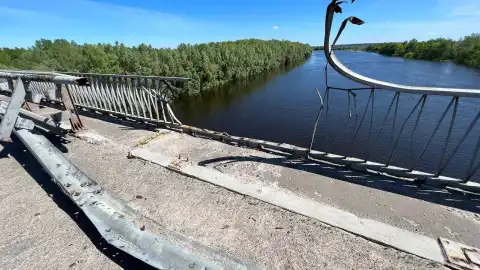 У Чернігівській області уже планують відбудову Шестовицього мосту через Десну