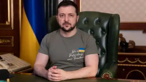 Владимир Зеленский. Скриншот видео