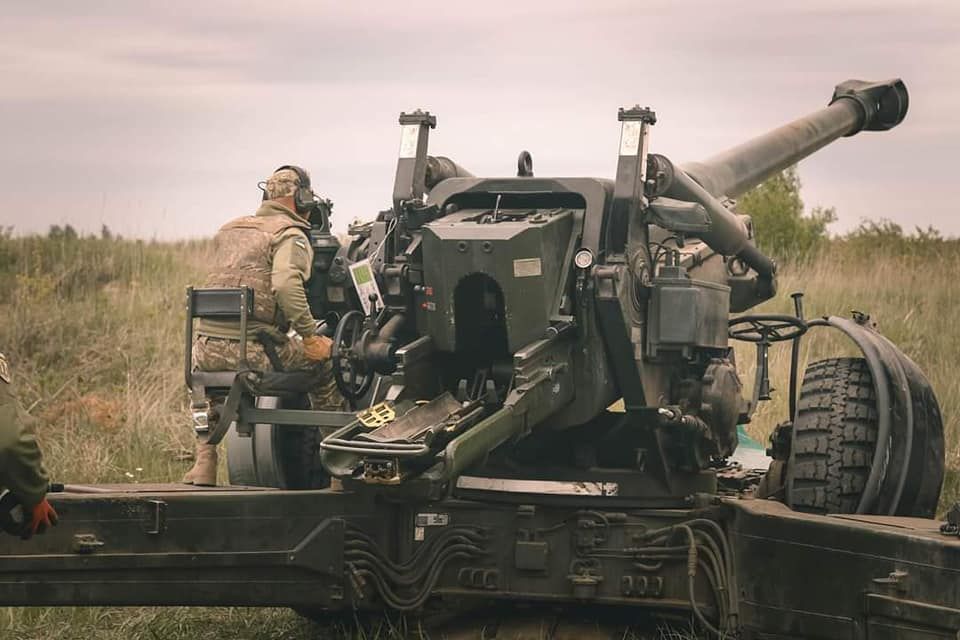 Гаубица FH70 калибра. Фото: Генштаб ВСУ