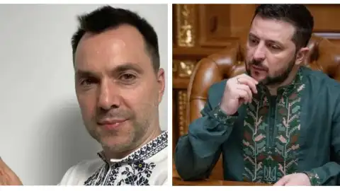 Владимир Зеленский и Алексей Арестович