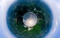 The China's Five-hundred-meter Aperture Spherical Radio Telescope (FAST) in southwest China's Guizhou Province. Photo by Xinhua/Ou Dongqu.