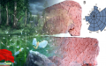 Chinese scientists discover mating-swarms in early mayfly fossils. Collage by Xinhua.
