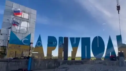 Мариуполь. Скріншот: відео/Андрющенко Time
