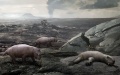 The terrestrial extinction 250 mln yrs ago. Photo by Xinhua.