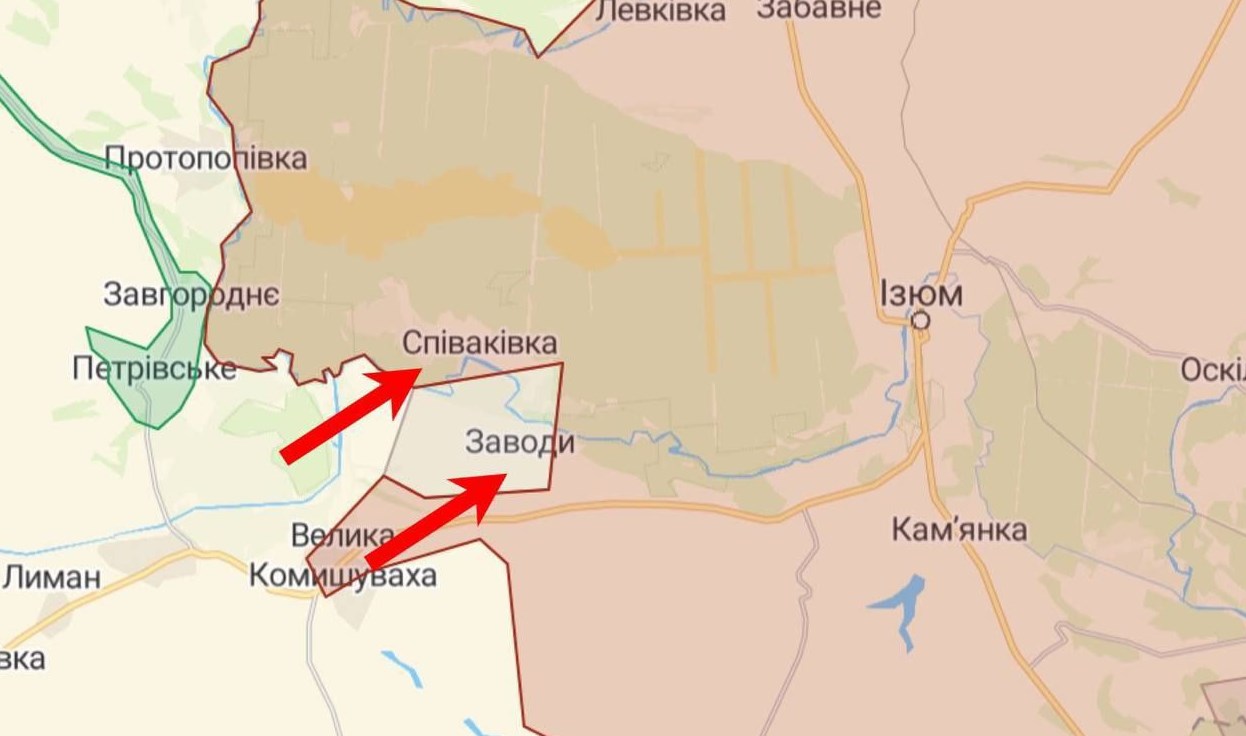 Освобожденные села. Фото:telegram/headlinesua